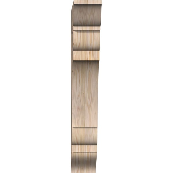 Olympic Traditional Smooth Bracket, Douglas Fir, 5 1/2W X 24D X 36H